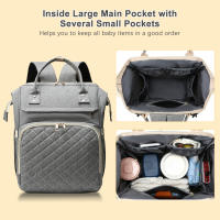 Bolsa De Bebé Plegable Para Mamá Múltiples Funciones Impermeable Gran Capacidad Para Viajes Al Aire Libre Cuidado Del Bebé - details 6