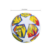 Pelota De Fútbol Clásica Tamaño 5 Hecha a Mano En PU Cuero Duradera Para Deportes Al Aire Libre Entrenamiento Y Juegos - details 0