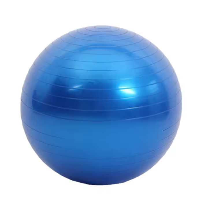 Bola De Yoga Gruesa Antideslizante Elástica Para Adultos Bola De Fitness Profesional Entrenamiento De Coreografía Rosa 65cm - 1