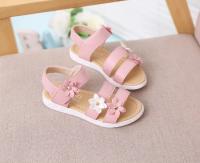 Sandalias De Verano Para Niñas 2024 Con 3 Flores Decoración Floral Transpirables Antideslizantes Talla True to Size Para Fiestas Y Vestidos - details 12