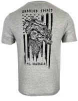 Camiseta Militar Vikinga De Algodón 100% Para Hombres Con Estampado De Calavera Y Espíritu De Guerra Estilo Casual Manga Corta Para Primavera Y Verano - details 11