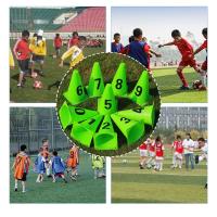 Barrel De Entrenamiento De Fútbol Digital Con Conos Triangulares Y Números 0-9 Para Bloqueo De Carretera Colorido Tamaño 23cm - details 1