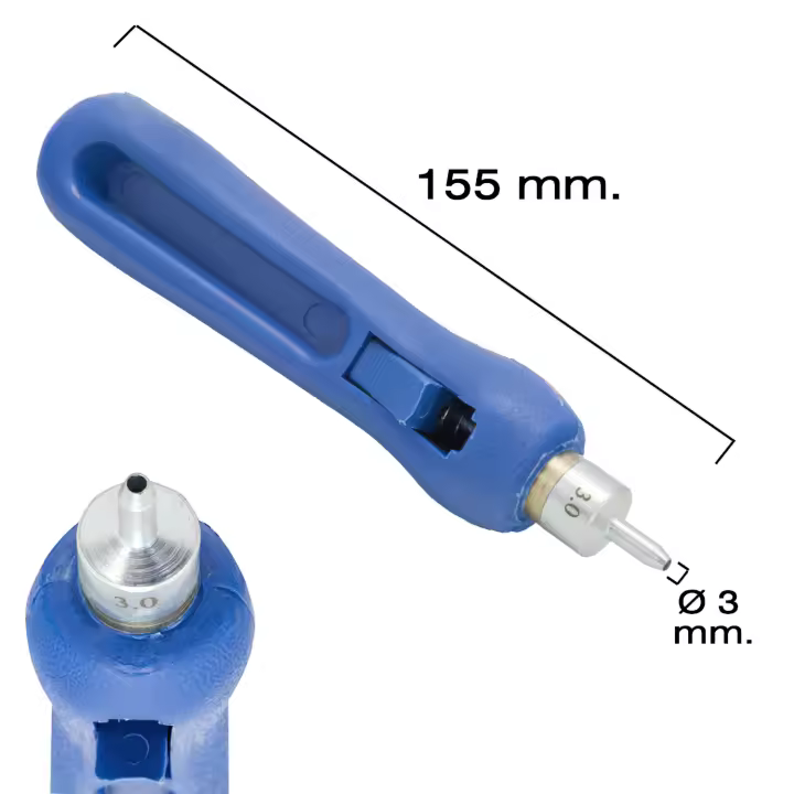 Punzon Para Tubos de Riego / Goteros / Goteos DIAM 3 mm. - 1