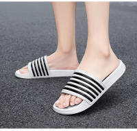 Zapatillas De Hombre Y Sandalias De Mujer Con Rayas Para La Piscina Sandalias De Playa De Tamaño Grande No Slip Para El Hogar - details 12