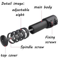Extensor De Manillar De Bicicleta 12cm Elevación De Rueda Para MTB Mountain Bikes Ciclismo Parte Negra Aleación De Aluminio - details 3