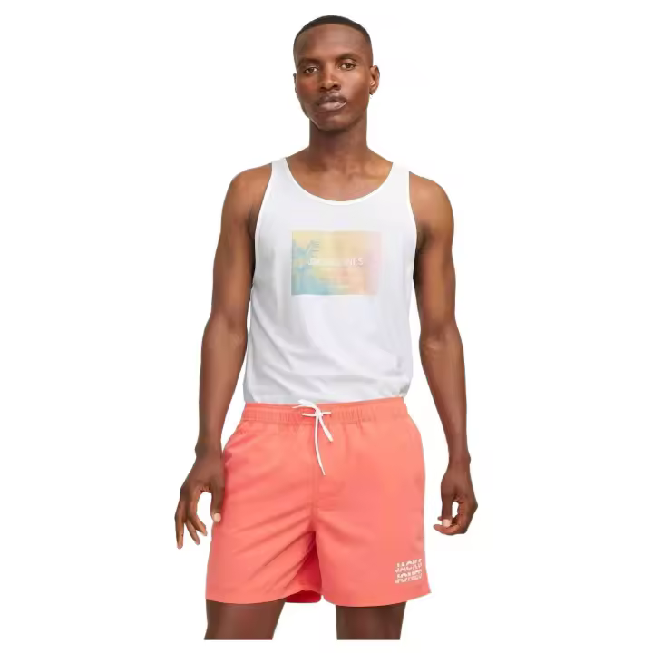 Camiseta marca Jack & Jones modelo 12255354-Bright White para hombre en color blanco - 1