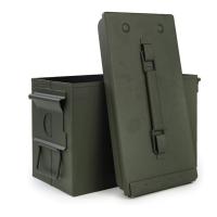 Caja de municion Caja de munición de Metal Calibre 50, Verde Militar - details 5