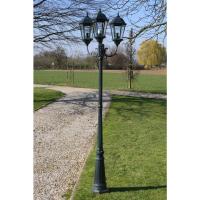 vidaXL Farola de Jardín de Aluminio Verde Oscura/Negra 230 cm Cantidad de bombillas 2, 3 - details 1