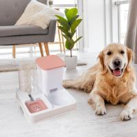 Comedero y bebedero para gatos, cuenco antideslizante 2 en 1, comedero automático portátil, suministros para gatos pequeños, medianos y grandes. - details 1
