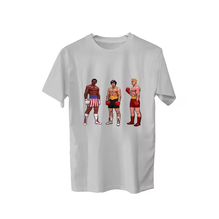Camiseta Rocky Balboa. Boxeo. Creed. Apollo. Ivan Drago. Clubber Lang. Mickey. Varios colores. Todas las tallas. - 1