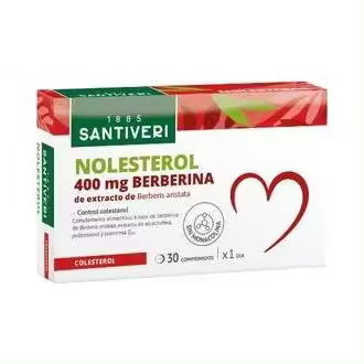 Santiveri Nolesterol Berberina 400Mg 30Comp - 1