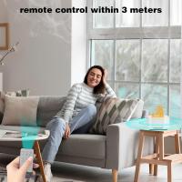 400ml Humidificador de difusión de aceite esencial de llama grande con bluetooth, Humidificador de difusión de aceite esencial aromático de llama dispersor de incienso adecuado para habitaciones grandes, oficinas y hogares - details 1