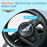 AIYAPLAY Coche Correpasillos 3 en 1 Correpasillos con Licencia Bentley Bentayga Correpasillos para Bebés de 12-36 Meses con Asa de Empuje y Toldo Desmontables Música Bocina - details 4
