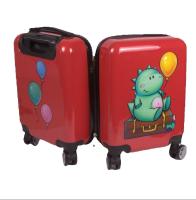 Maleta Plakados Roja 16" con 4 Ruedas y Dibujos Infantiles - details 0