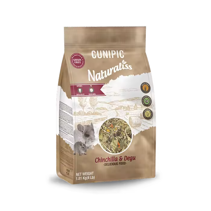 Cunipic Naturaliss chinchilla & Degú 1,81 kg - 1