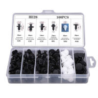 100pcs Herramientas De Desmontaje Para Coche Clips Plásticos Mixtos Retenciónde Puertas Y Remoción De Productos Herramientas De Fijación Automotriz - details 5