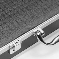 Caja De Herramientas Portátil De Aluminio Con Recubrimiento De Esponja Resistente a Los Impactos Tamaño 30x17x8cm - details 7