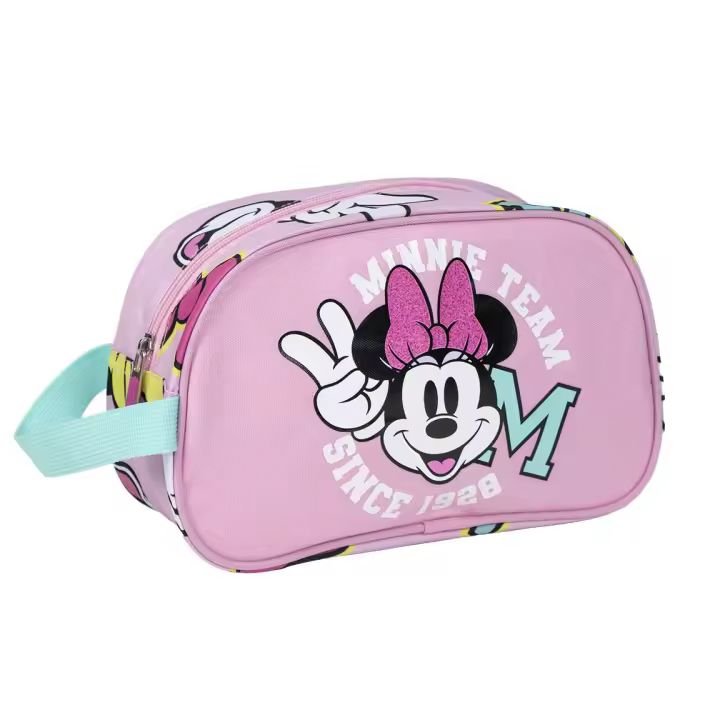 Neceser de Aseo de Viaje Minnie Cerdá, Color Fucsia - 1