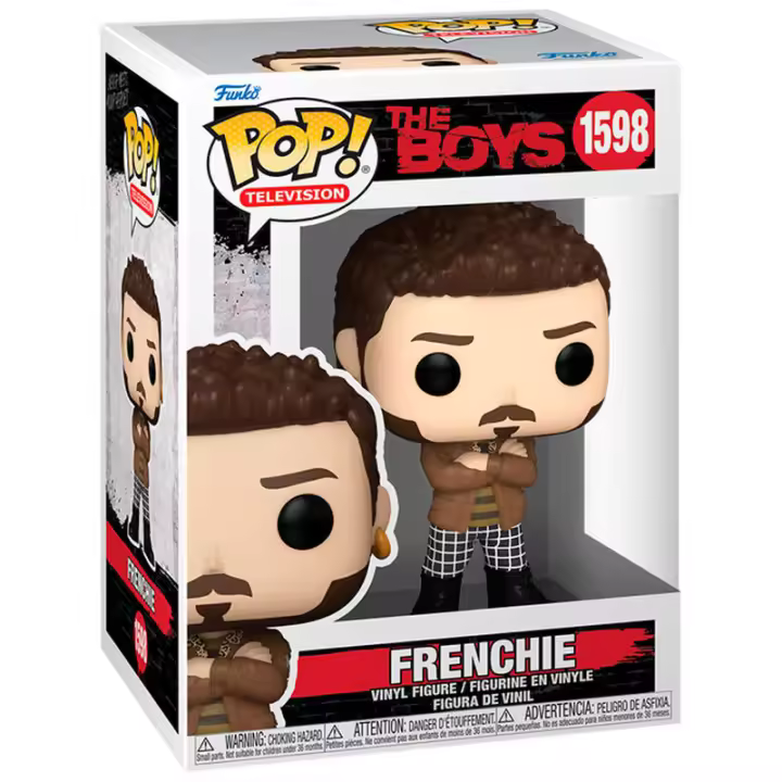 Figura Pop The Boys 3 Frenchie-Figura de Vinilo Coleccionable - Idea de Regalo- Mercancia Oficial - Juguetes para Niños y Adultos - Movies Fans - Muñeco para Coleccionistas y Exposición - 1