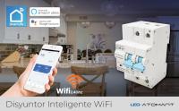 LED ATOMANT Disyuntor Térmico Inteligente 2P (Programable 10-63A), Interruptor WiFi/Bluetooth Compatible con Smart Life/Tuya, Encendido/Apagado Remoto, Medidor de Consumo, Montaje en Riel DIN (32A), Control Domótico y Protección Eléctrica - details 0