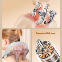 Masajeador De Cuello Y Espalda Multifuncional Inalámbrico Cojín De Calor Masaje Shiatsu Relajante Para Músculos De La Cintura Marca Monclique Origen China - details 3