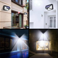 Lámparas Solares Para Exterior Con Sensor De Movimiento PIR Pack De 1/2/4/6/10 Piezas Luces De Pared LED Para Decoración De Jardín Y Calle - details 9