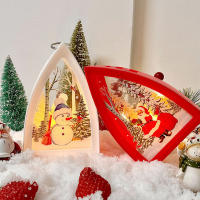 Lámpara De Navidad LED Retro Soporte Para Velas Electrónicas Regalos De Navidad Y Año Nuevo Fuente De Luz Ahorradora De Energía Material PP/Plástico - details 7