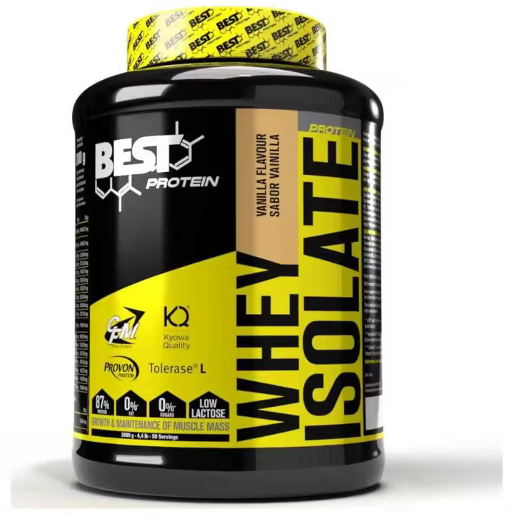 Best Protein Whey Isolate Vainilla 2000G - 1