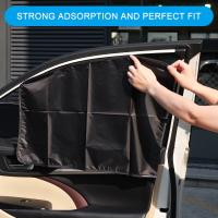 Protector De Sol Para Coche Con Magnéticos Cortinas De Protección UV Cortina De Ventana Dual Lados Auto Sunshade Accesorios DIY - details 7