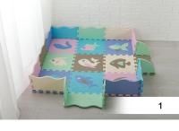Carpetas De Juego Para Bebés Alfombra De Juego Suave De Esponja Educativa Para Niños Tamaño 114cm X 114cm Color Aleatorio - details 14