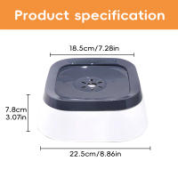 Tazón De Agua Para Perros Flotante Anti-Derrame Alimentador Lento No Eslipiente Fuente De Bebida Para Mascotas Material Plástico Apto Para Grandes Razas - details 4