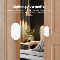 Sensor Magnético De Puerta Y Ventana EWelink ZigBee Alarma Inalámbrica Detector De Seguridad Para El Hogar Compatible Con Alexa ZHA - details 4