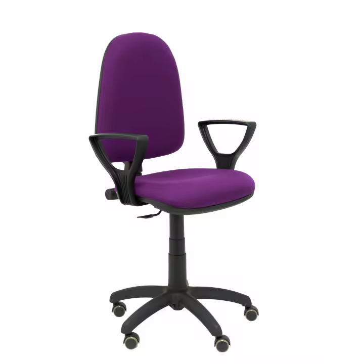 Silla de Oficina Ergonómica Piqueras Y Crespo con Brazos Fijos y Ruedas de Parqué - 1