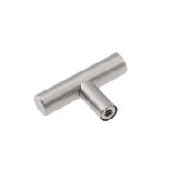 Manija De Acero Inoxidable Para Armario Y Cajón Negra Moderna Pullas De Cocina Y Gabinete Knobs De Manija De Mano - details 6