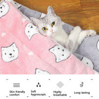 Manta De Gato Gruesa Y Transpirable Para Dormir En Invierno Manta Caliente Para Perro Pequeño Almohadilla Suave De Poliéster - details 8