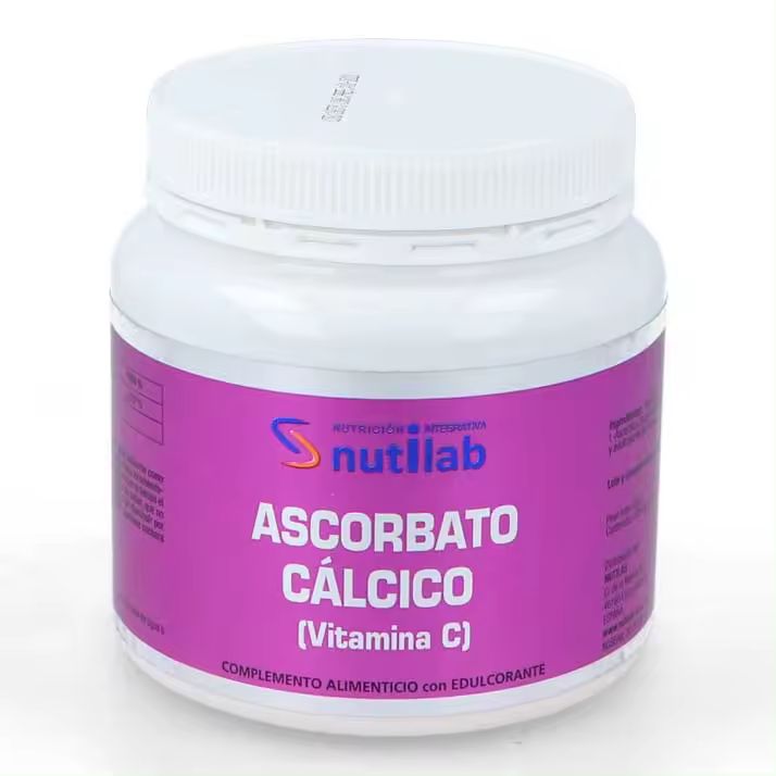 Nutilab Complemento Alimenticio Ascorbato Calcio 250Grs - Salud de la Mujer - 1