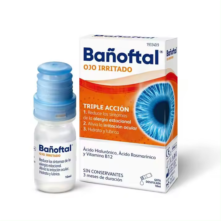 Bañoftal Ojo Irritado 10 Ml - Protección Solar y Bebés - 1