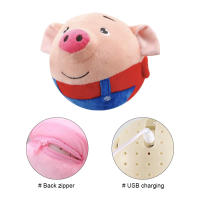 Bola Interactiva Eléctrica Para Perros Peluche Autobouncing Rechargeable USB Juguete Animal Cantante Y Masticable Resistente - details 9