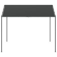vidaXL Carpa acero y tela gris antracita 3x3 m - details 2