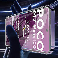 4Pcs Protector De Pantalla De Vidrio Templado Para Xiaomi Poco M7 pro 5G M6 4G M5 M4 M3 pro Cubierta Completa Antigolpes HD Película Transparente Resistente Al Agua - details 4