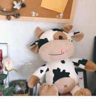 Muñeco De Peluche De Vaca Lindo Juguete De Algodón Para Regalo Para Novia Y Niños Suave Almohada De Peluche Animal Estuffed Patung Dolls - details 5