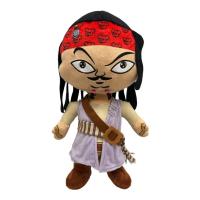 CABEZON DEL CARIBE PIRATA PELUCHE 20CM - details 0
