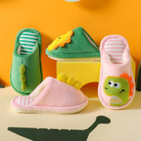 Alfombrillas De Invierno Para Niños Con Diseño De Dinosaurio Antideslizantes Y Cómodas Zapatillas De Algodón Para Interior Unisex Tallas Para Edades 1-12 Años - details 11