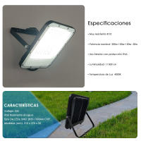 Foco Proyector Exterior LED Negro - AVANT PRO - OSRAM CHIP -  IP65 - Luz seleccionable 2700K - 4000K - 5700K - details 1