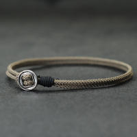 Pulsera De Hilo Tejido Grade a Para Hombres 3mm Pulsera Casual De Deporte Al Aire Libre Regalo Perfecto Para Él Accesorios Hombre Joias - details 8