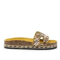 ISTERIA 24100 153 Sandalias Anatómicas mujer 32680 24V BIO PALA FANTASIA CARACOLAS OCRE - details 2
