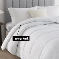 Yumo hosue Edredón Blanco de 450 gr/M2, Suave, Transpirable, Hipoalergénico, Relleno Edredón nórdico para Cama 450gr, Edredón 450gr - details 0