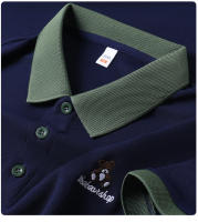 Camisa Polo Para Hombre Con Bordado De Oso Cartoon Manga Corta Estilo Casual Transpirable Para Verano 2024 Comodidad Y Brevedad - details 31