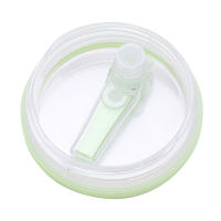 Tapa De Repuesto Para Tumblers De 40 Oz Con Pajita De Plegado Antidesbordamiento Y a Prueba De Polvo Para Stanley Material AS+PP+TP Tamaño Alrededor De 10cm*10cm*5cm Peso Alrededor De 70g - details 7