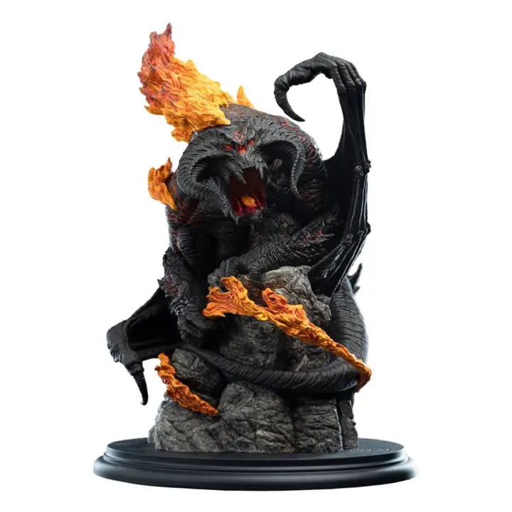 El señor de los anillos estatua  1/6 the balrog (classic series) 32 cm - 1